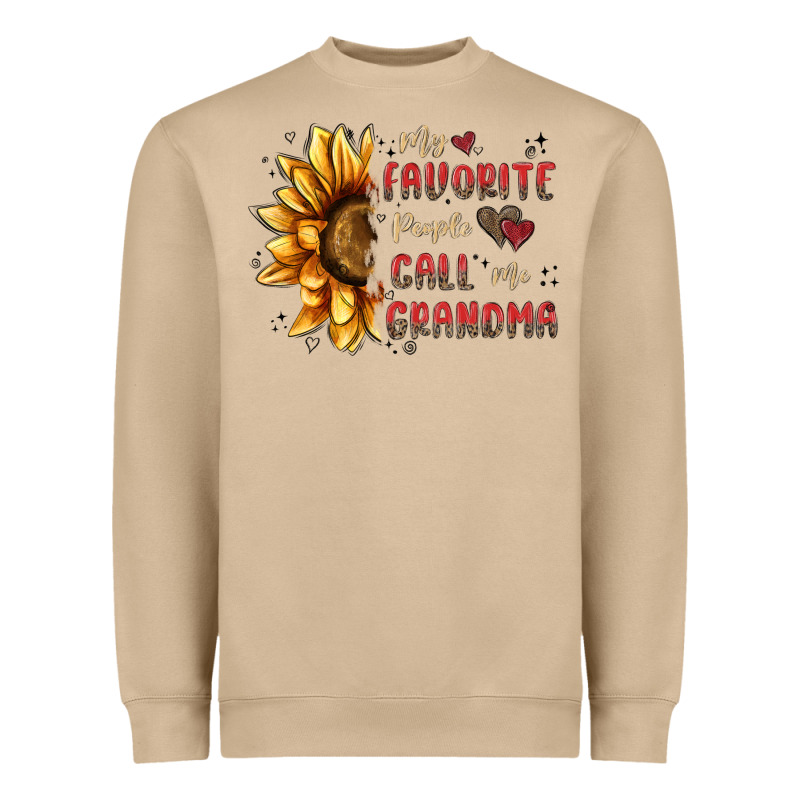 My Favorite People Call Me Grandma Heavyweight Sweatshirt by MaliasSmallBusiness | Teevron