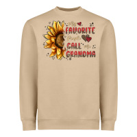 Mushroom my favorite people call me grandma Heavyweight Sweatshirt - MaliasSmallBusiness