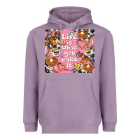 Lavender life is what you bake it with cowhide Heavyweight Hoodie - TumblerDesignByShophia