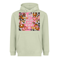 Matcha life is what you bake it with cowhide Heavyweight Hoodie - TumblerDesignByShophia