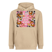 Mushroom life is what you bake it with cowhide Heavyweight Hoodie - TumblerDesignByShophia