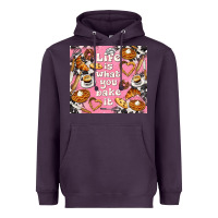 Plum life is what you bake it with cowhide Heavyweight Hoodie - TumblerDesignByShophia