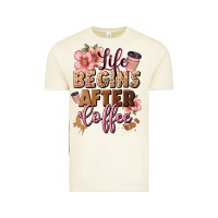 Vintage Arctic life begins after coffee Vintage Tee - JahusDesignShop