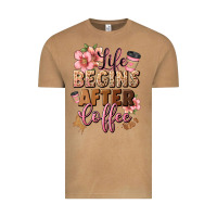 Vintage Camel life begins after coffee Vintage Tee - JahusDesignShop
