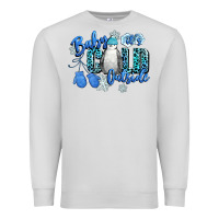 Dove Grey baby its cold outside Premium Sweatshirt - CowGirlArtShop