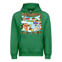 Emerald Pride lgbtq love always wins peace gender symbol Urban Hoodie - BundleAndBundleShop