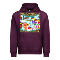 Mauve Wine Pride lgbtq love always wins peace gender symbol Urban Hoodie - BundleAndBundleShop