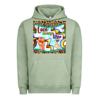 Pigment Oil Green Pride lgbtq love always wins peace gender symbol Urban Hoodie - BundleAndBundleShop