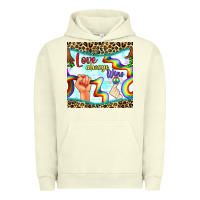 Pigment Pistachio Pride lgbtq love always wins peace gender symbol Urban Hoodie - BundleAndBundleShop