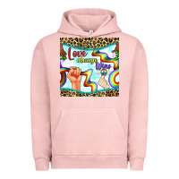Pigment Salmon Pride lgbtq love always wins peace gender symbol Urban Hoodie - BundleAndBundleShop
