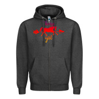 Charcoal Heather Horse Girl Zipper Hoodie - Bettercallsaul