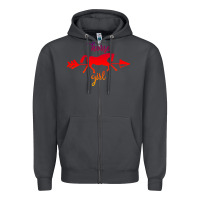 Smoke Horse Girl Zipper Hoodie - Bettercallsaul