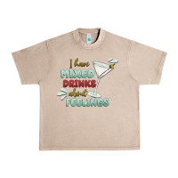 French Oak i have mixed drinks about feeling Urban Heavy Tee - MaliasSmallBusiness