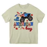 Mossy all american boy  monsterr truck Heavy Core Tee - AdoDesignShop
