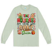 Matcha the holidays are what you bake them Long Sleeve Tee - MaliasSmallBusiness