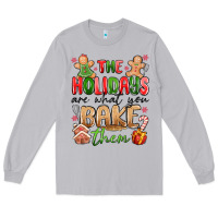 Moon Dust the holidays are what you bake them Long Sleeve Tee - MaliasSmallBusiness