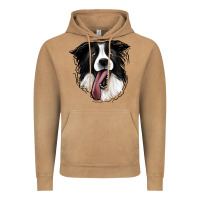 Vintage Camel Border Collie Vintage Hoodie - Jasminsmagicworld
