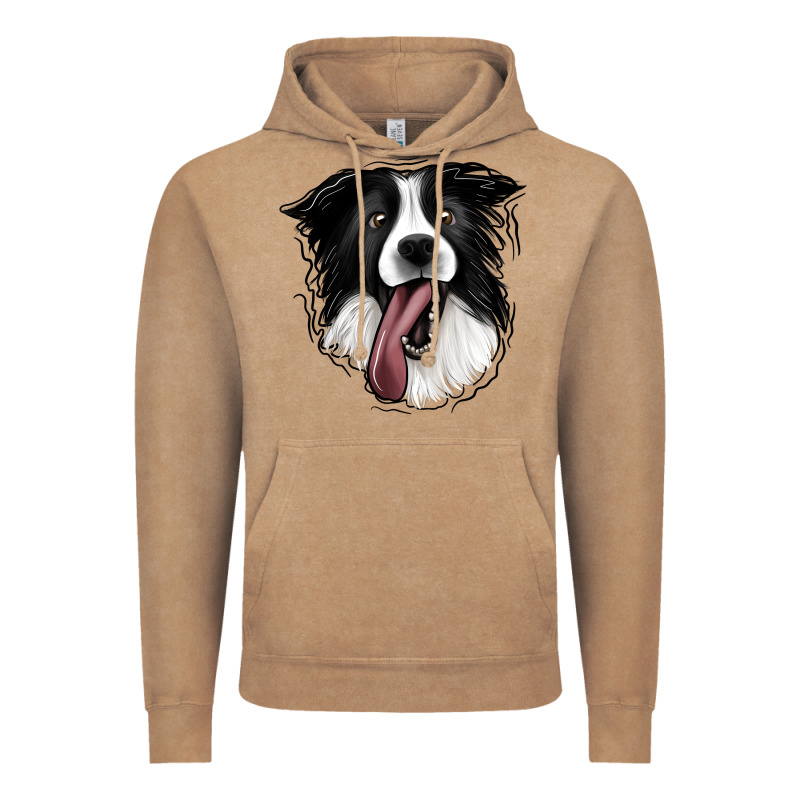 Border Collie Vintage Hoodie by Jasminsmagicworld | Teevron