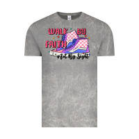 Cloud Rock walk by faith Vintage Tee - MaliasSmallBusiness