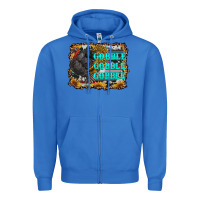 True Royal gobble gobble gobble Zipper Hoodie - RanaPortraitStore