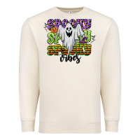 Sandshell spooky spooky spooky vibes Premium Sweatshirt - CowGirlArtShop