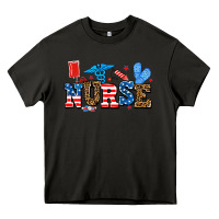 Asphalt usa nurse Heavy Core Tee - AdoDesignShop
