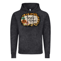 Vintage Black simply blessed Vintage Hoodie - Jasminsmagicworld