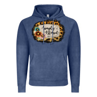 Vintage Denim simply blessed Vintage Hoodie - Jasminsmagicworld