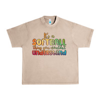 French Oak it s a softball thing you wouldn t understand Urban Heavy Tee - MaliasSmallBusiness