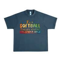 Midnight Navy it s a softball thing you wouldn t understand Urban Heavy Tee - MaliasSmallBusiness
