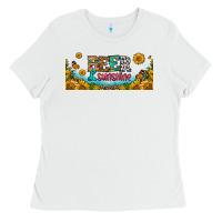 White beer and sunshine 16oz libbey cup Ladies Tee - HRA Design Shop