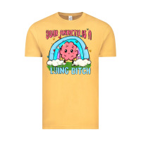 Vintage Mustard your anxiety is a lying bitch Vintage Tee - MaliasSmallBusiness