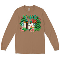 Toasted Coconut camp life Long Sleeve Tee - MaliasSmallBusiness