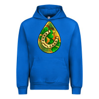 Cobalt st.patrick's teardrop earrings Urban Hoodie - FaDigitalArtStudio