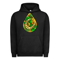 Pigment Black st.patrick's teardrop earrings Urban Hoodie - FaDigitalArtStudio