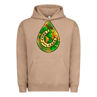 Pigment Burro st.patrick's teardrop earrings Urban Hoodie - FaDigitalArtStudio