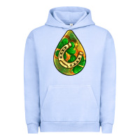 Pigment Grape Ice st.patrick's teardrop earrings Urban Hoodie - FaDigitalArtStudio