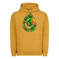 Pigment Peanut Butter st.patrick's teardrop earrings Urban Hoodie - FaDigitalArtStudio