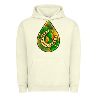 Pigment Pistachio st.patrick's teardrop earrings Urban Hoodie - FaDigitalArtStudio