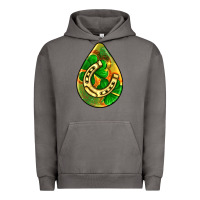 Pigment Tornado st.patrick's teardrop earrings Urban Hoodie - FaDigitalArtStudio