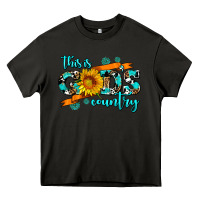 Asphalt this is gods country sunflower Heavy Core Tee - AdoDesignShop