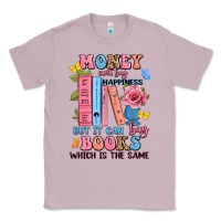Lilac money can't buy happiness but it can buy books whi Classic Tee - JahusDesignShop