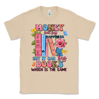 Mushroom money can't buy happiness but it can buy books whi Classic Tee - JahusDesignShop