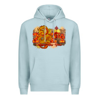 Blue Mist year of the dragon chinese new year 2024 Premium Hoodie - CowGirlArtShop