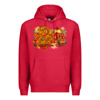 Cardinal year of the dragon chinese new year 2024 Premium Hoodie - CowGirlArtShop