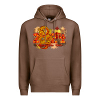 Chestnut year of the dragon chinese new year 2024 Premium Hoodie - CowGirlArtShop