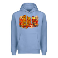 Colony Blue year of the dragon chinese new year 2024 Premium Hoodie - CowGirlArtShop