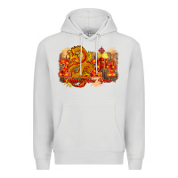 Dove Grey year of the dragon chinese new year 2024 Premium Hoodie - CowGirlArtShop
