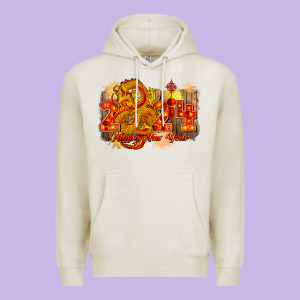 Year Of The Dragon Chinese New Year 2024 Premium Hoodie Designed By Cowgirlartshop
