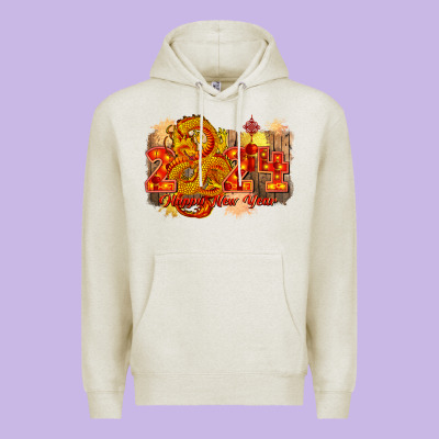 Year Of The Dragon Chinese New Year 2024 Premium Hoodie Designed By Cowgirlartshop